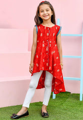 Modest Stitched Summer Kids Suit-Arya