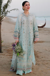 Sahil By Qalamkar Unstitched 3 Piece Luxury Lawn Suit-SA-05-Ayra