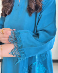 Zayne By Mashrib Stitched Summer Vol-01 Suit-Azuree - 2pc