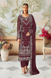 Sangeet by Ramsha Unstitched 3 Piece Chiffon Vol-03 Suit-B-305