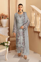 Sangeet by Ramsha Unstitched 3 Piece Chiffon Vol-03 Suit-B-309