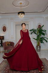 Mashal e Mohabbat By Haniumaimaz Stitched 2 Piece Formals Suit-ROOP
