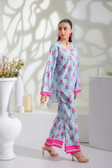 Dhaga Stitched 2 Piece Crepe Suit-Erna