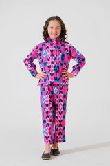 Dhaga Stitched 2 Piece Premium Cambric Kids Suit-Carolina