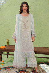 Bayan By Guzel Stitched 3 Piece Chiffon Formals Suit-BG-01-Sapna
