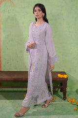 Bayan By Guzel Stitched 3 Piece Chiffon Formals Collection'2025-BG-02-Dilara