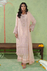 Bayan By Guzel Stitched 3 Piece Chiffon Formals Suit-BG-03-Tehreer