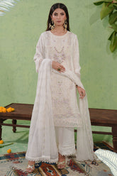 Bayan By Guzel Stitched 3 Piece Chiffon Formals Collection'2025-BG-04-Zehnaseeb