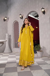Manahils Stitched Formals Kurti 106