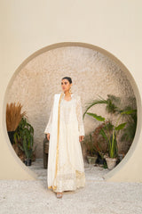 Manahils Stitched Formals Sw 04-Off White
