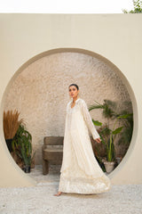 Manahils Stitched Formals Sw 04-Off White