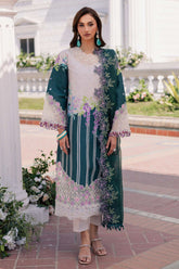 Ivy Bloom By Parishay Unstitched 3 Piece Printkari Lawn Vol-02 Collection'2025-BLOOM-01
