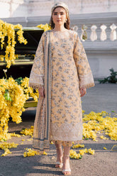 Ivy Bloom By Parishay Unstitched 3 Piece Printkari Lawn Vol-02 Collection'2025-BLOOM-09