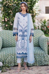 Ivy Bloom By Parishay Unstitched 3 Piece Printkari Lawn Vol-02 Collection'2025-BLOOM-13