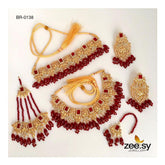 Iris Bridal-0138 Red - Zeesy Jewellery
