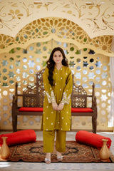 Tng By MD Stitched Bahar Collection-Eshaa | Khaddar | 2 Piece | Embroidered