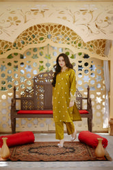 Tng By MD Stitched Bahar Collection-Eshaa | Khaddar | 2 Piece | Embroidered