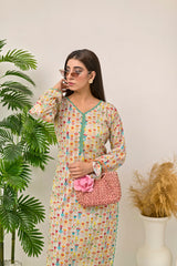 Silcot Stitched Summer Collection'2025-BloomEase - Printed Pastel Lawn Set