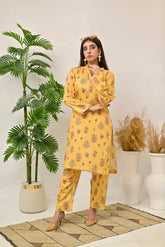 Silcot Stitched Summer Collection'2025-SunBlossom - Mustard Meadow