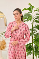 Silcot Stitched Summer Collection'2025-Rosebloom Charm ? 2 Piece Lawn Suit