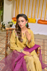 Silcot Stitched Summer Collection'2025-Marigold Bloom M-elegance