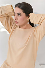 Silcot Stitched Summer Suit-Breezy Belle Classic Beige