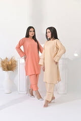 Silcot Stitched Summer Collection'2025-Sunlit Meadow Peach Perfection