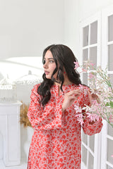 Silcot Stitched Summer Collection'2025-Spring Fling Scarlet Co-ord