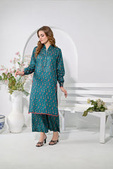 Silcot Stitched Summer Collection'2025-Emerald Vine