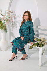 Silcot Stitched Summer Collection'2025-Emerald Vine