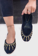 On Your Feets Emb Khussa-Basera (Black)