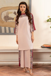 Zebaish By Stitch Vibes Stitched 2 Piece Co Ords Suit-Batwing co-ord Set