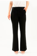 Morganite By Stitch Vibes Stitched Pants Suit-Bell Bottom Pants Black