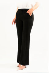 Morganite By Stitch Vibes Stitched Pants Suit-Bell Bottom Pants Black