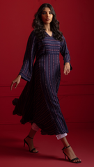 Eternal Classics By Najia Zia Stitched Winter Collection'2025-Berry