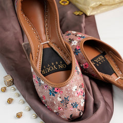 On Your Feets Blush Bloom