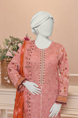 Almeerah Unstitched 3 Piece Emb Cutwork Lawn Vol-01 Collection'2025-Blush Petals