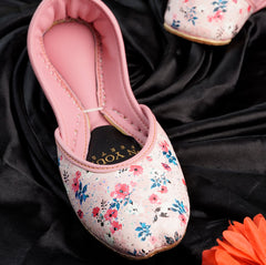 On Your Feets Blush Pink Floral