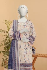 Summer Bloom Edition By Almeerah Unstitched 3 Piece Digital Printed Lawn Collection'2025-Blush Tea