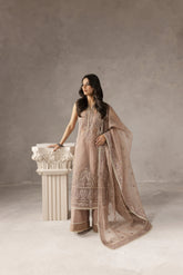 Eblouir By Imran Ramzan Unstitched 3 Piece Luxury Formals Collection'2025-Blush De Rose