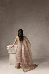 Eblouir By Imran Ramzan Unstitched 3 Piece Luxury Formals Collection'2025-Blush De Rose