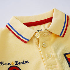 Kjunction Boys Half Sleeves Polo T-Shirt (9)