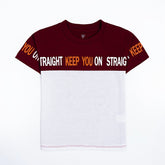 Kjunction Boys Half Sleeves-Printed T-Shirt (Keep)