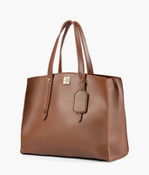 RTW Creation - Brown multi compartment satchel bag