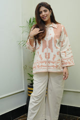Urban Cut 2 Piece Cotton Printed Co- Ord Set