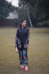 Dhaga Stitched 2 Piece Crepe Collection'2025-ROSECOE