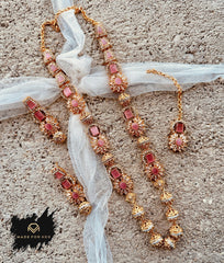 Made For Her-Linear Luxe Malaa Set - KSH1001