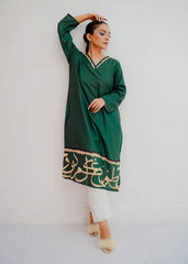 Dhaga Stitched 1 Piece Cambric Shirt Collection'2025-Adabi Aks