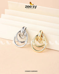 Cosmos Earrings - Zeesy Jewellery