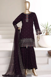Afsany By Sada Bahar Stitched 3 Piece Luxury Chiffon Vol-01 Suit-CR-33-FALSA